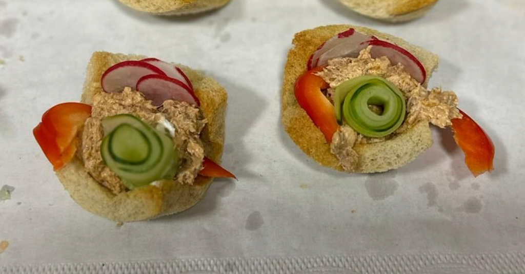 Sandwichschale (Mett)